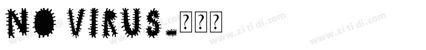 No Virus字体转换